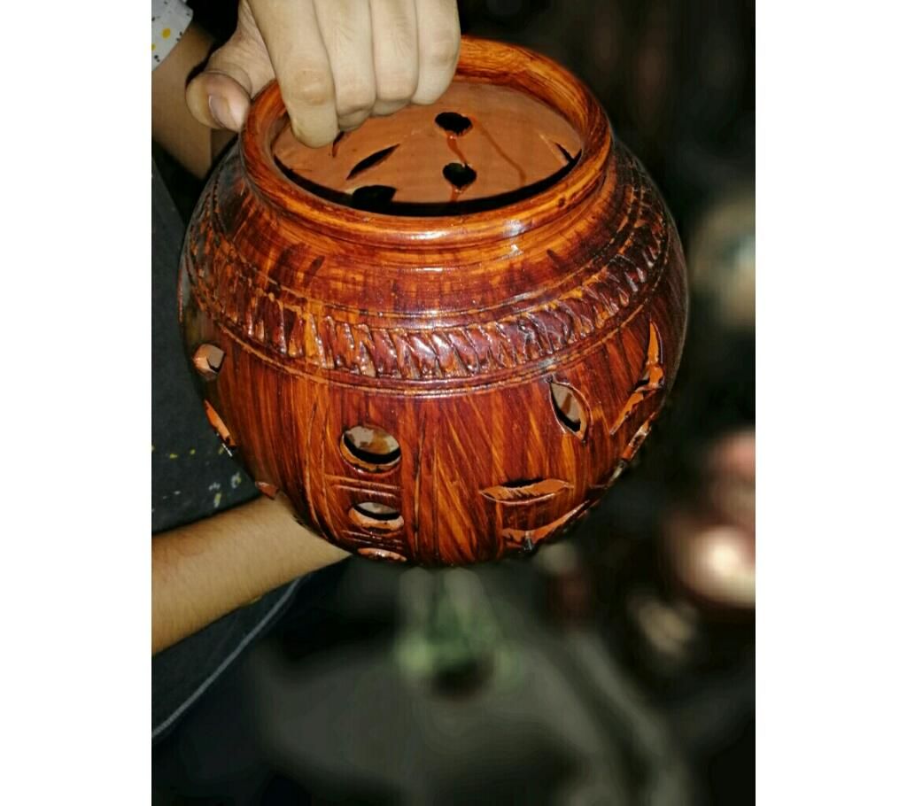 Dark Choclate Flower pot