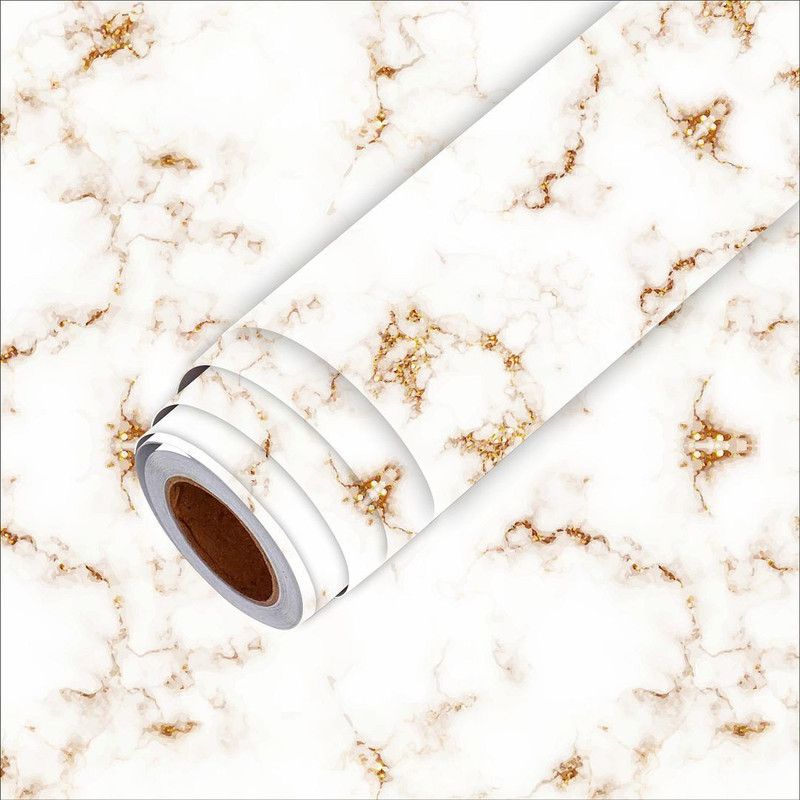 CVANU Decorative White Wallpaper  (60 cm x 30 cm)