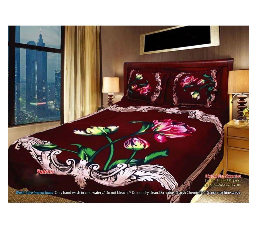 King Size Panel Bedsheet - 25 (2) - ANJ