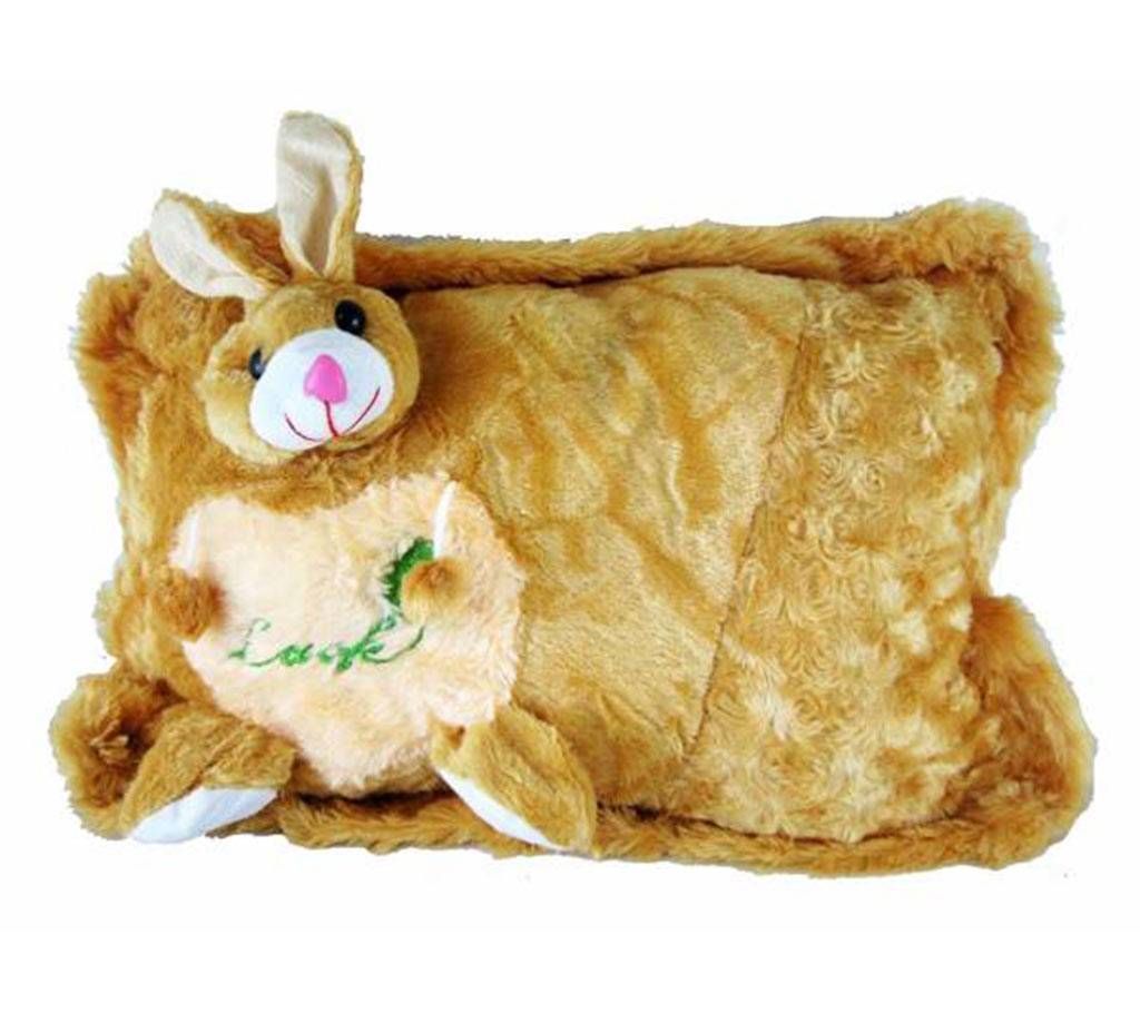 Light Brown Rabbit Pillow