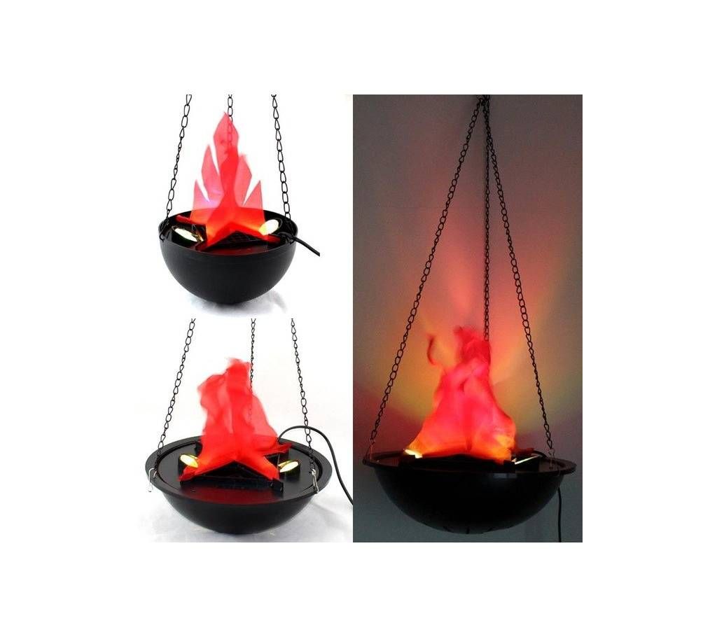 Halloween Electric Brazier Funny Fake Fire Basket