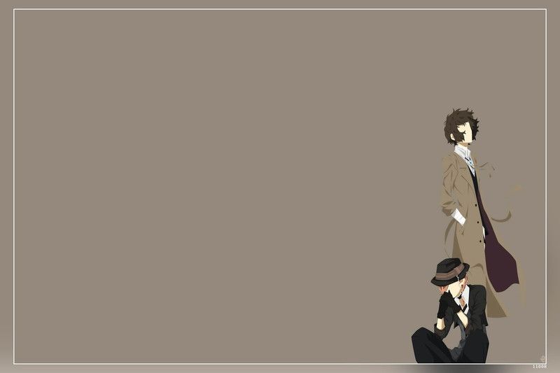 Bungou Stray Dogs Anime Boys Dazai Osamu Nakahara Ch C5 Abya Matte Finish Poster Paper Print  (12 inch X 18 inch, 12 x 18 Inch Unframed)