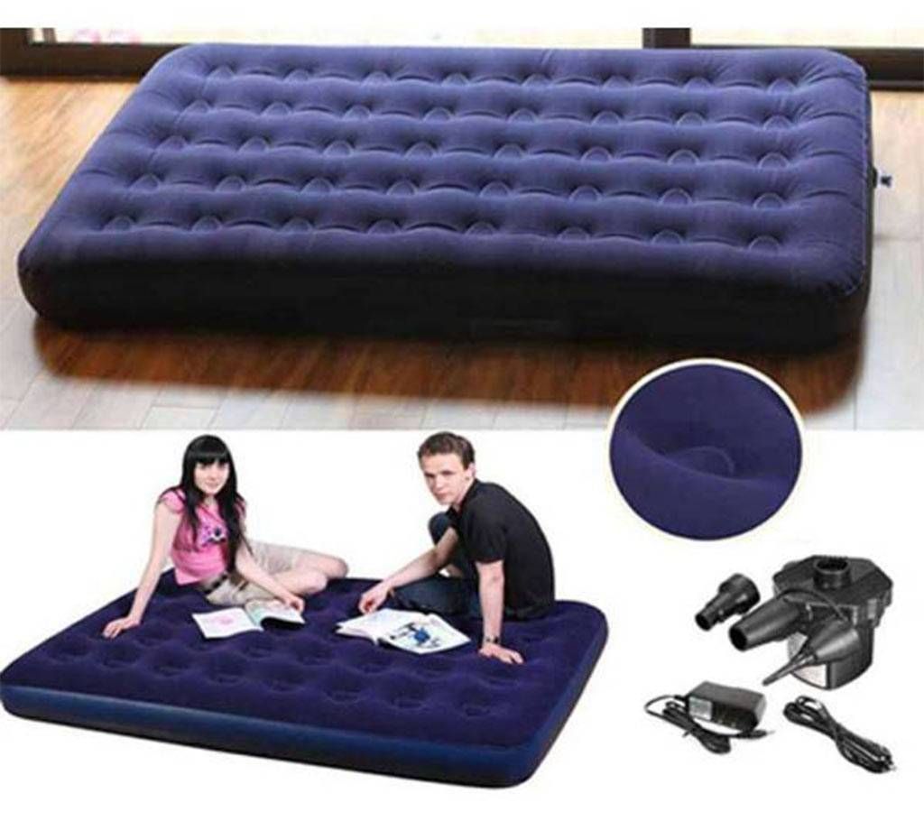 Single Air Bed With Pumpers