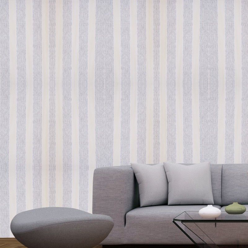 DARYANI Floral & Botanical White, Silver Wallpaper  (300 cm x 40 cm)