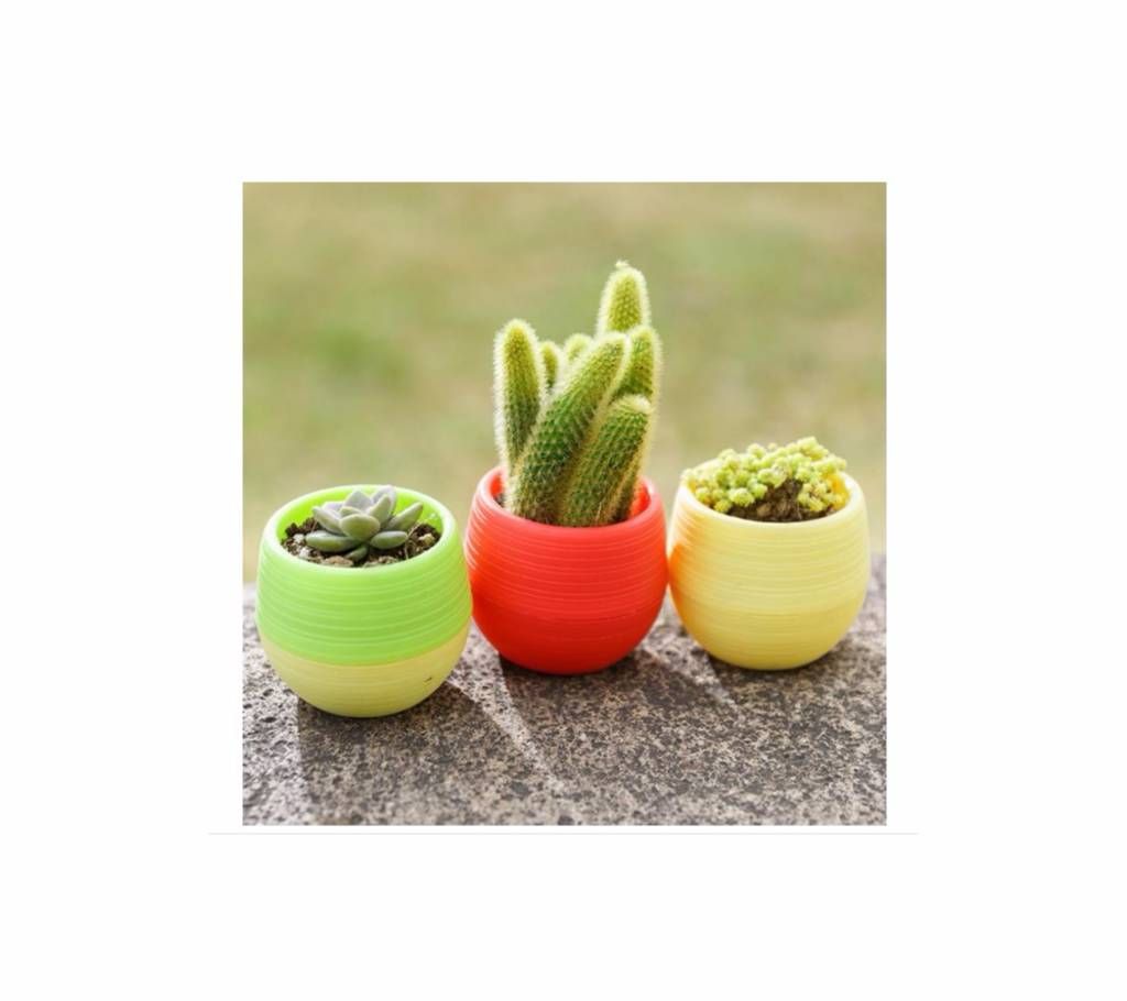 1pcs/lot 7*7*6.5cm Flower Pots