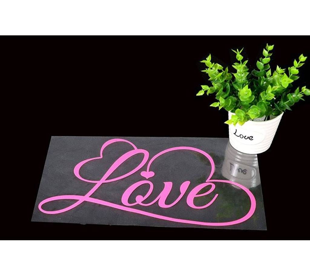 Romantic Love Wall Sticker