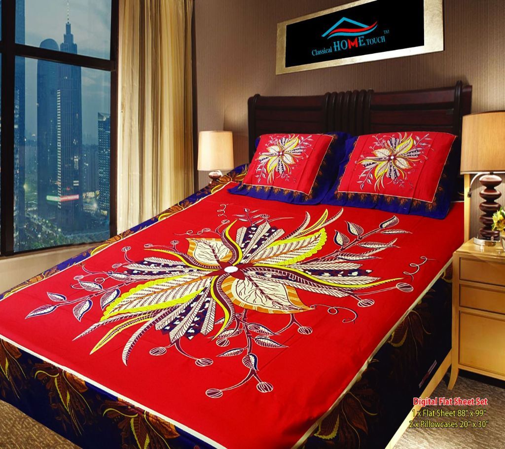 King Size Panel Bedsheet - 7 (1) - ANJ