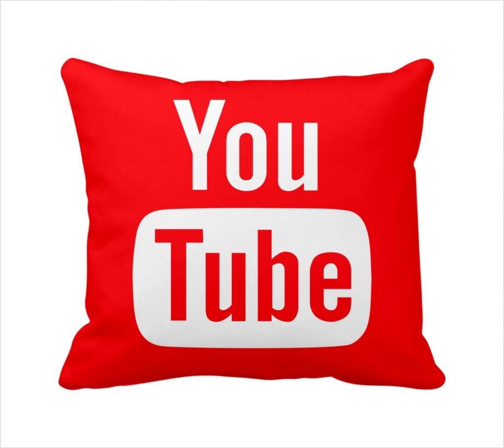 YouTube Cushion Cover - 16"X16"