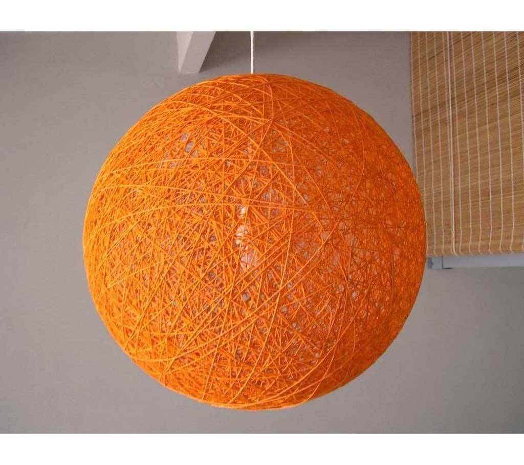 Designer Hanging  Lamp with yellow paint