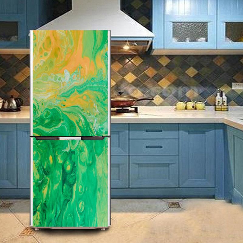 K2A Studio 60 cm pattern acrylic paint painting watercolor paint texture Self Adhesive Sticker  (Pack of 1)
