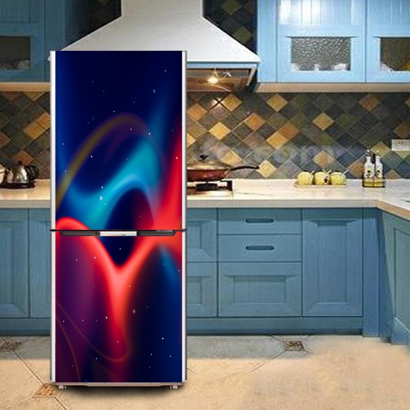 K2A Studio 60 cm wonderful flare galaxy stars Self Adhesive Sticker  (Pack of 1)