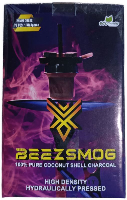 BEEZSMOG Hookah Charcoals  (Pack of 72)