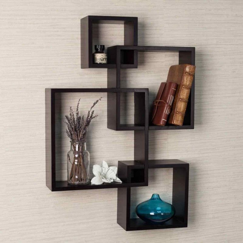 wall1ders Wooden Wall Shelf  (Number of Shelves - 4)