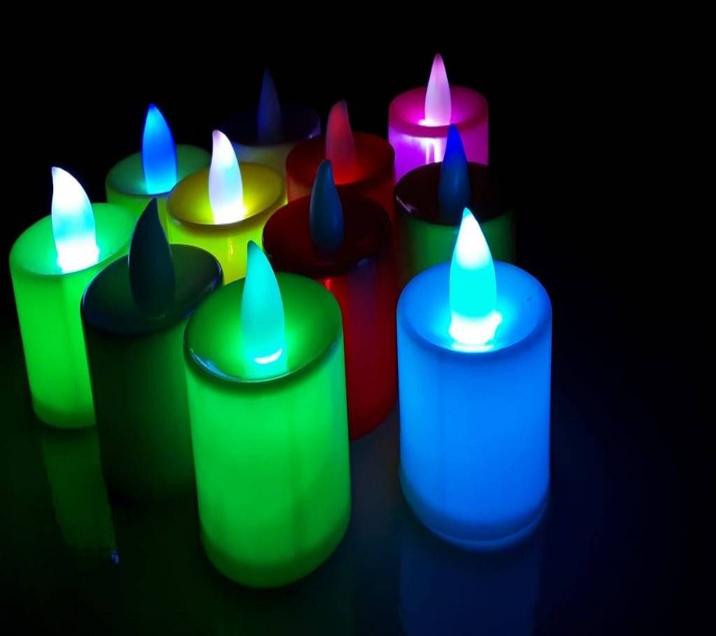LED tea Candle Light- 6 Pcs