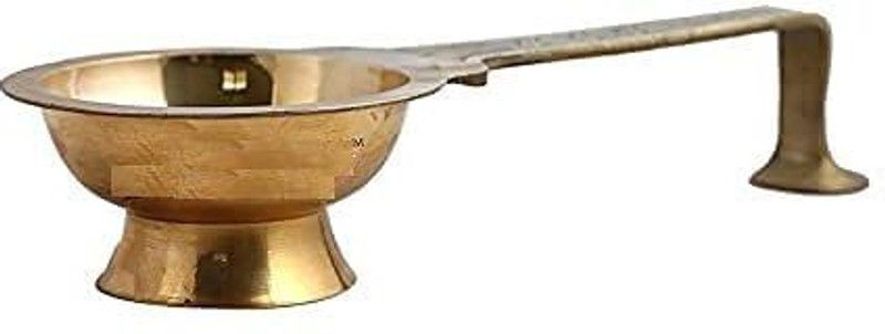 Shiv Brass Dhoop aarti Stand aarthi Dhoop aarthi deep Size-3 Aluminium Table Diya  (Height: 10 inch)
