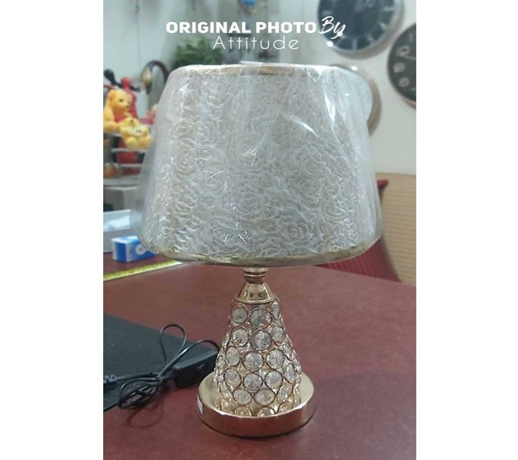 Beautiful Design Crystal Stone RoseTLamp Table Lamp