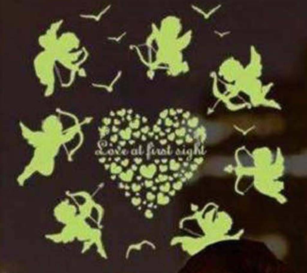 Cupid Luminous Wall Stickers