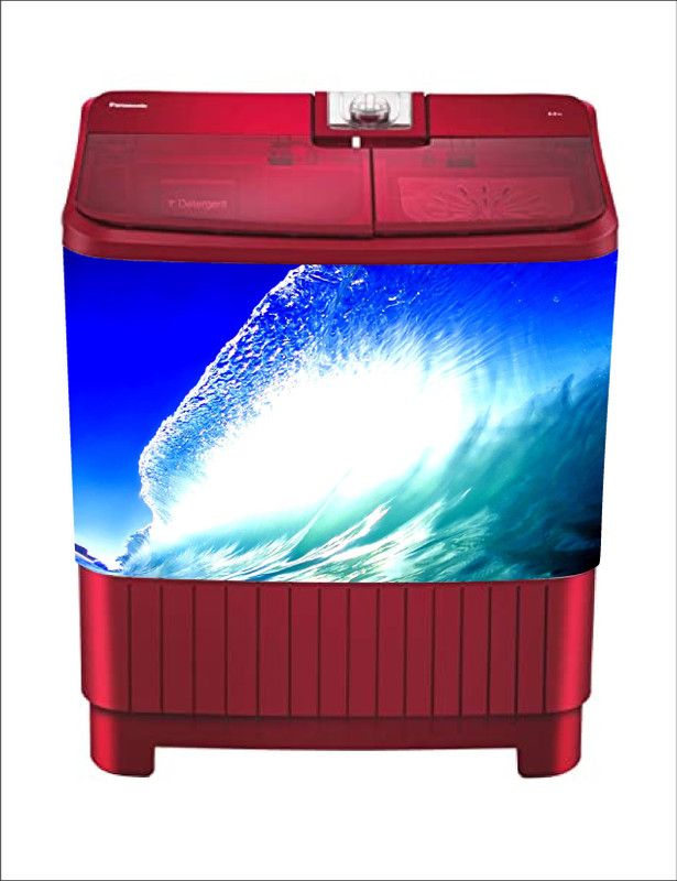 Khatwal Enterprises 60 cm decroative water washing machine sticker Self Adhesive Sticker  (Pack of 1)