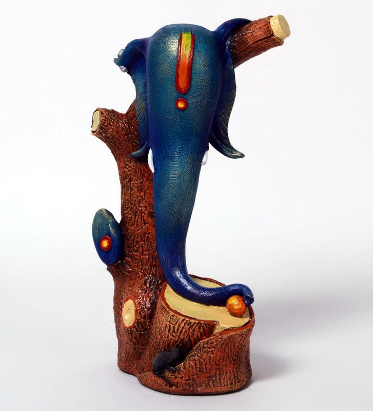 Amey Decorative Showpiece - 35.56 cm  (Polyresin, Multicolor)