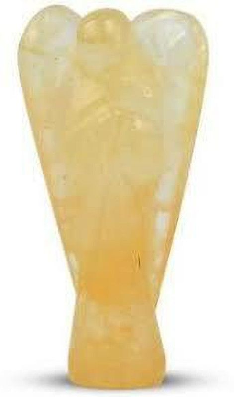 Zhupuk AZ245 Decorative Showpiece - 5 cm  (Stone, Yellow)