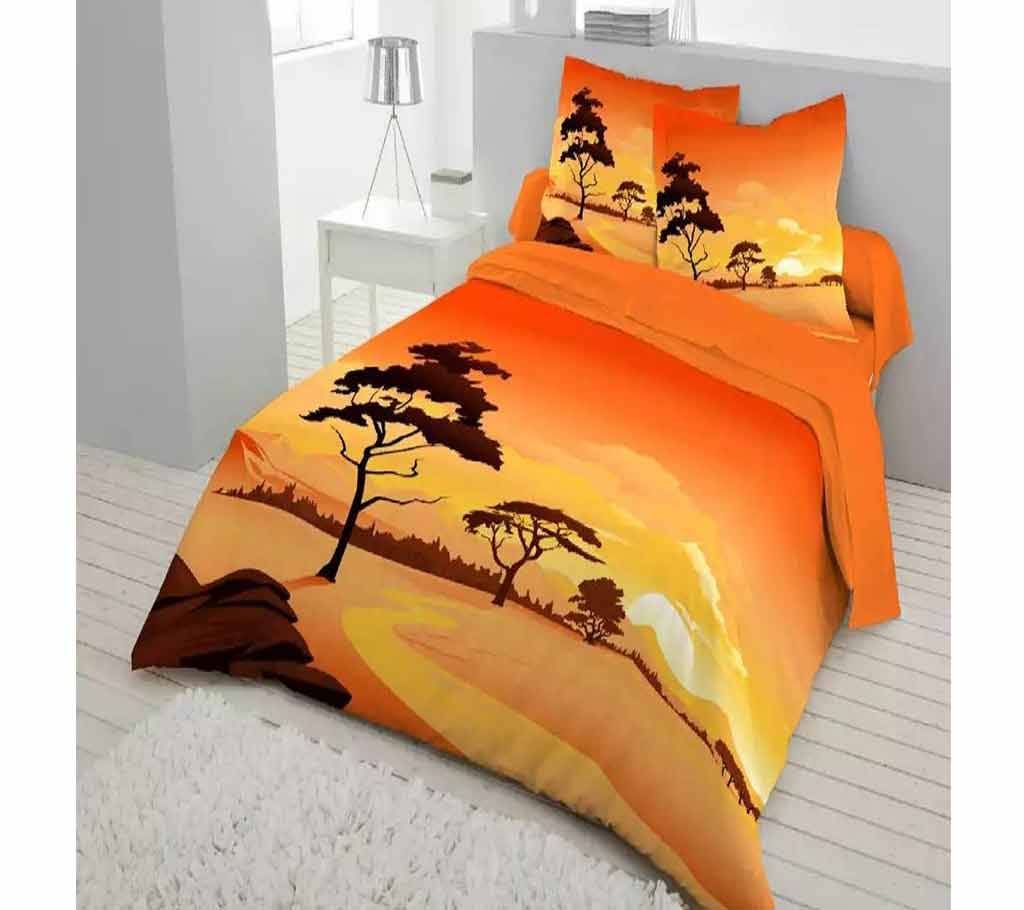 Double Size Bed Sheet -3 pcs