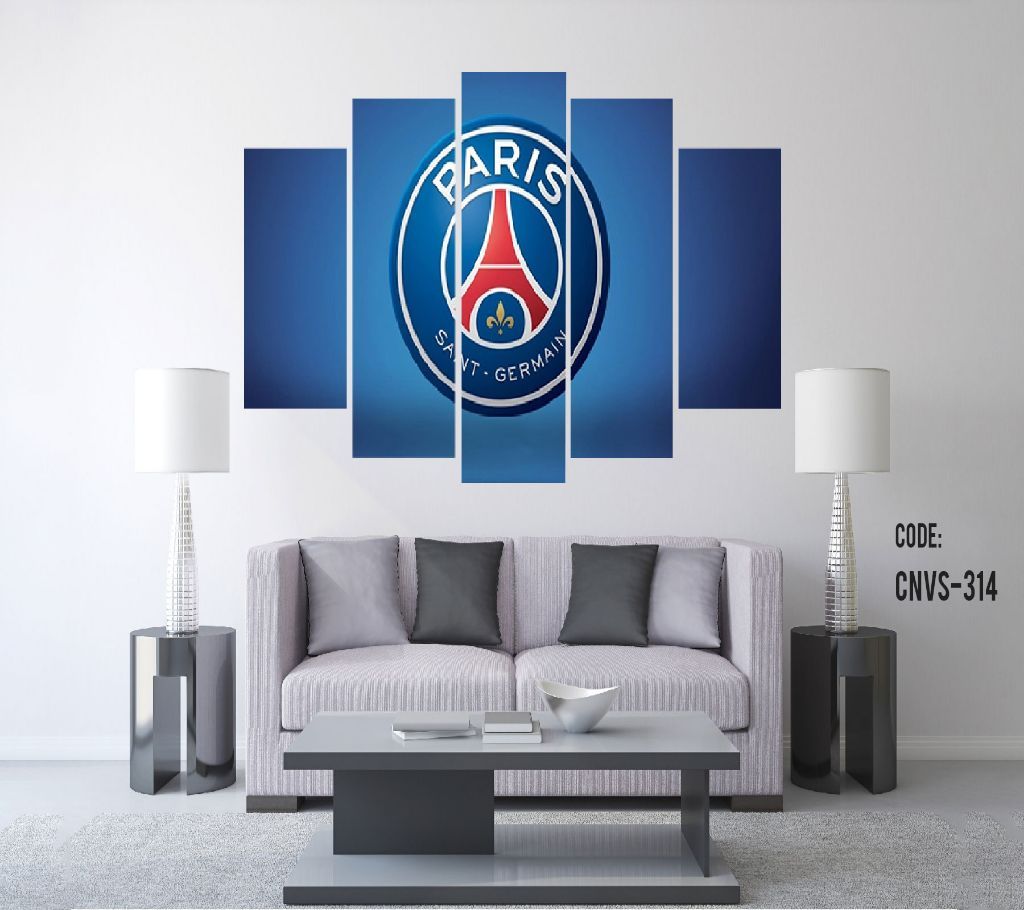 CNVS-314 Paris Saint Germain Wall Canvas Art Prints 72 inch x 36 inch