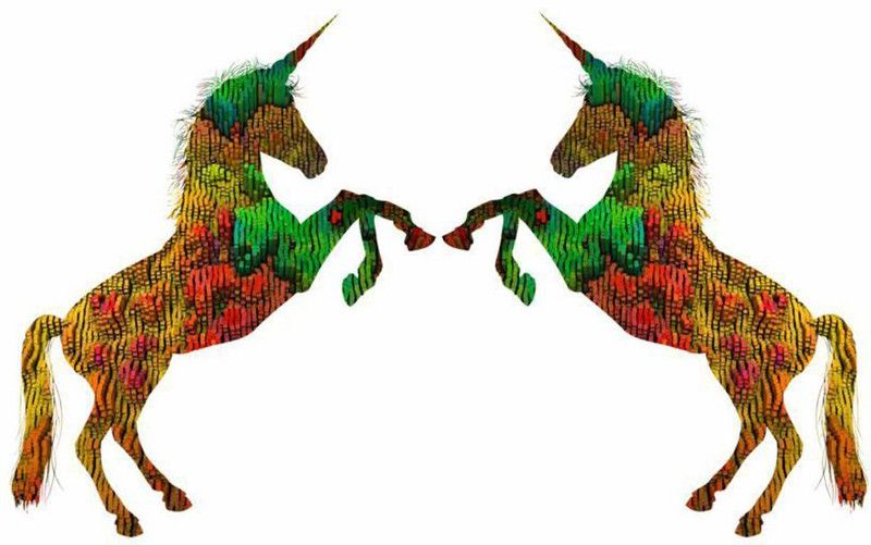 Jagvii 45 cm beautiful Horse Self Adhesive Sticker  (Pack of 1)