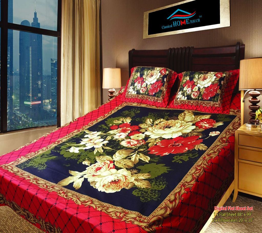 King Size Panel Bedsheet - 10 - ANJ