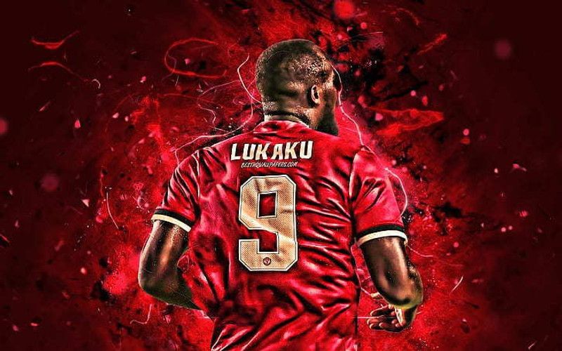 Soccer Romelu Lukaku Belgian F C FC Matte Finish Poster Photographic Paper  (12 inch X 18 inch)