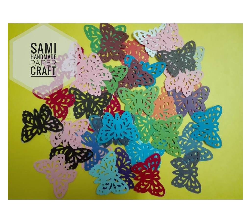 multicolor butterflies