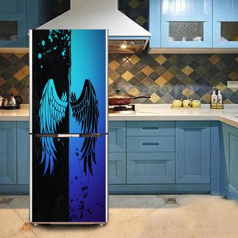 K2A Studio 60 cm devil or angel the fall of the rebel angels stray kids michael Self Adhesive Sticker  (Pack of 1)