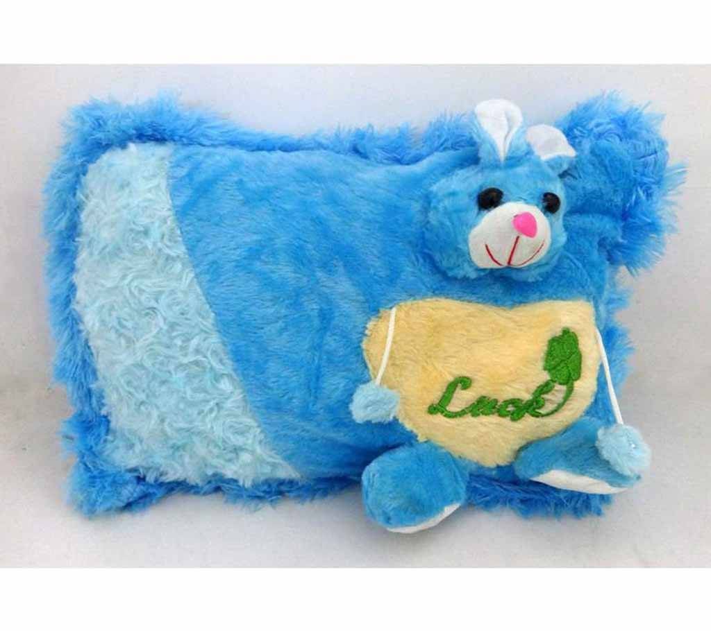 Sky Blue Rabbit  Pillow