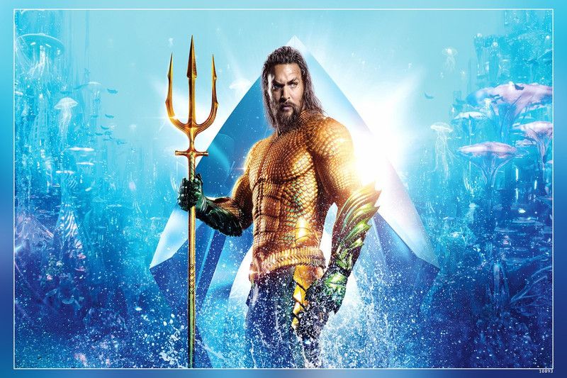 Aquaman Movie Matte Finish Poster Paper Print  (12 inch X 18 inch)