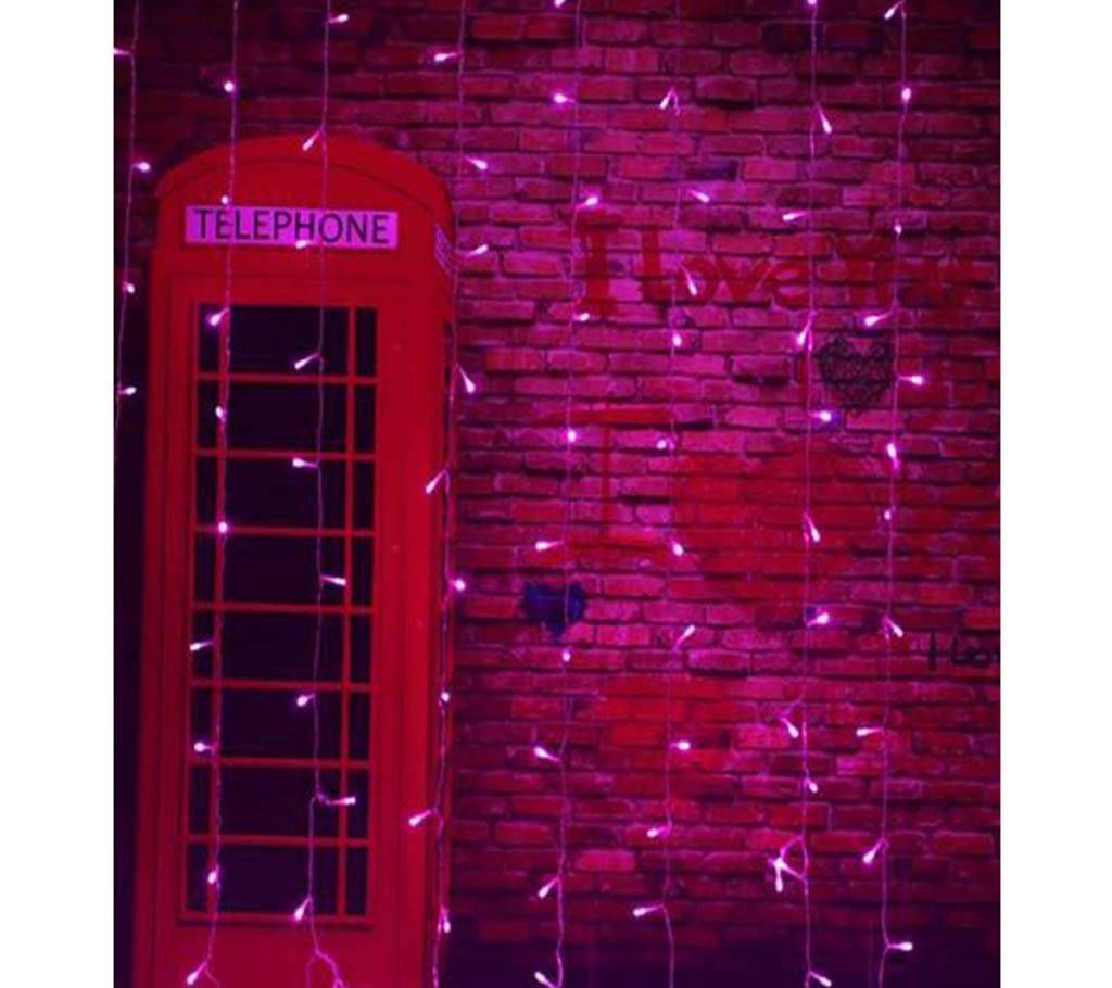 Fairy Decorative Light 100 Led- Pink ,  Weeding Festival Party 33 Feets water proof Led Light.