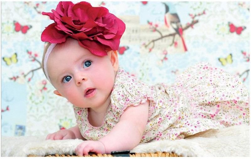 Cute Baby Wall Poster Paper Print  (12 inch X 18 inch, Rolled)