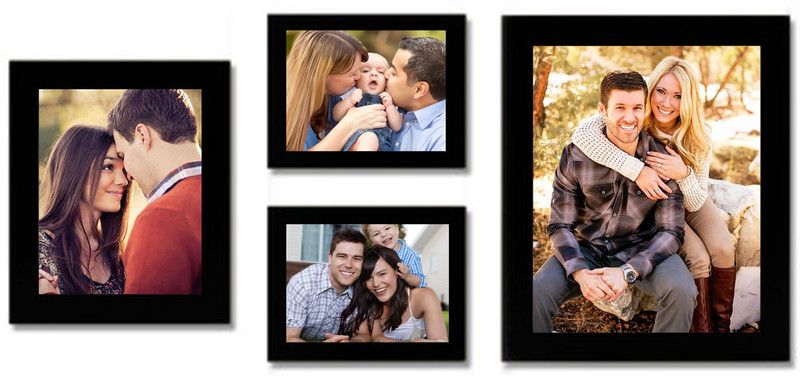 SWADESI STUFF MDF Personalized, Customized Gift Best Friends Reel Photo Collage gift for Friends, BFF with Frame, Birthday Gift,Anniversary Gift  (Black, 4 Photo(s), 1 frame : 8x10 inch, 1 frame : 5x7 inch, 2 frame : 4x6 inch)