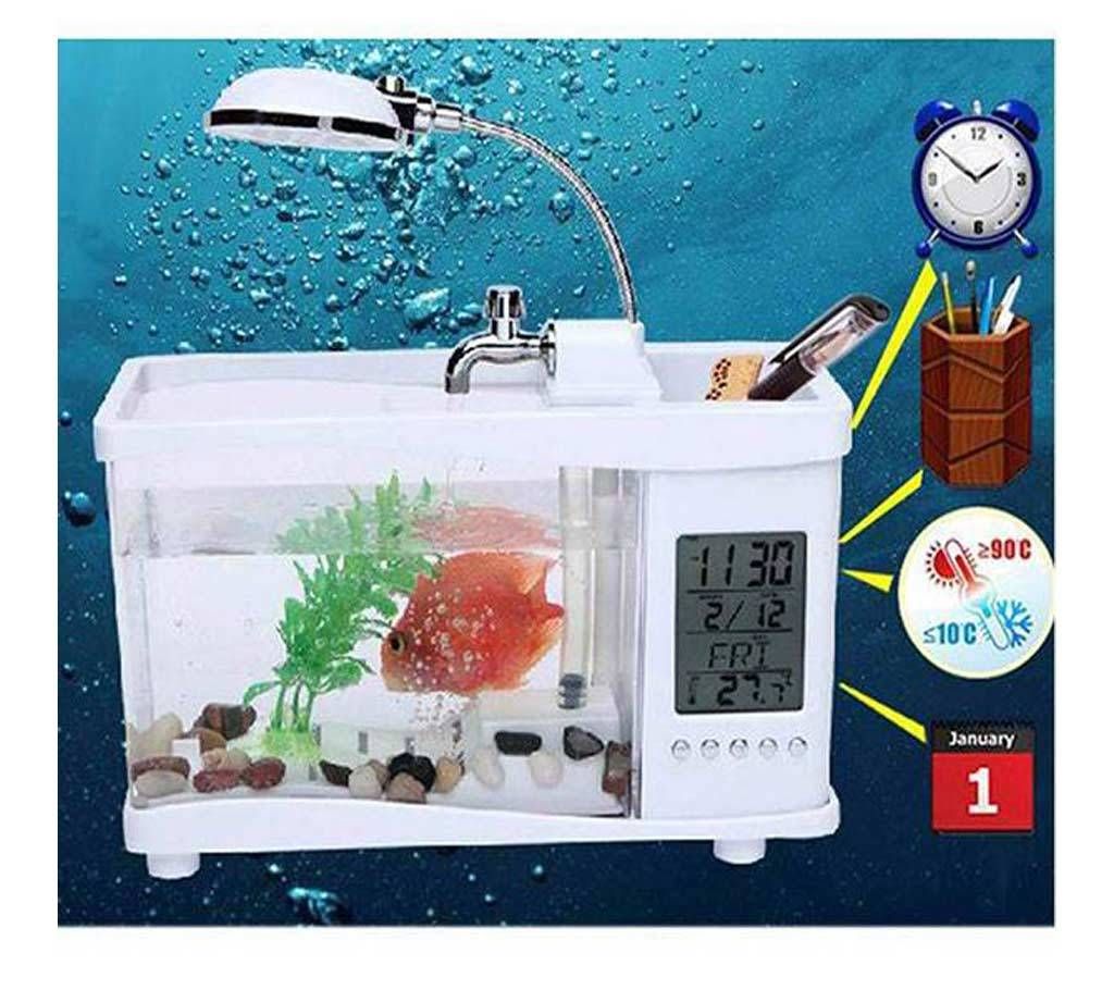 Lileng-920 Mini USB Aquarium LCD Fish Tank Display