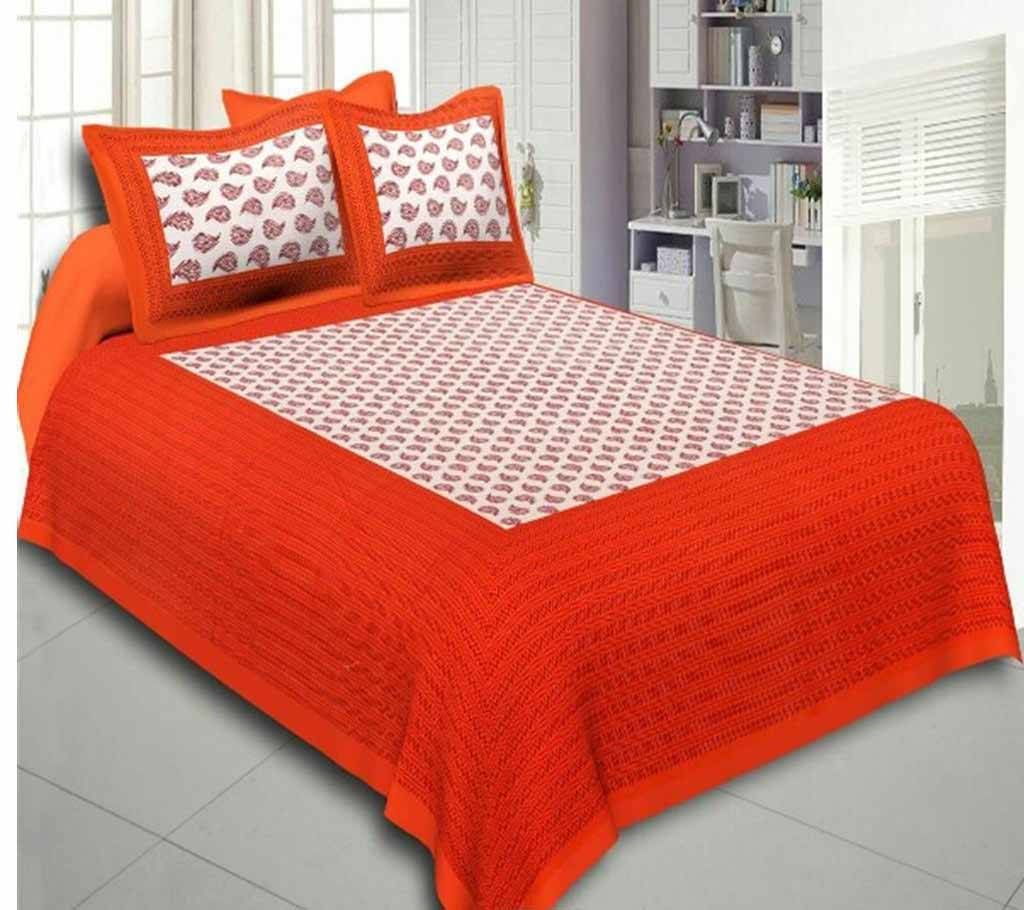 Indian Joypur Bedsheet (Double Size)