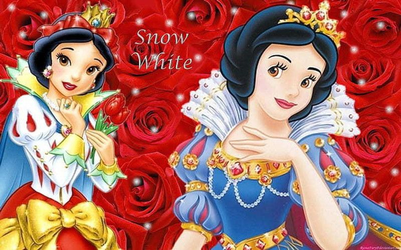 Princess Snow White S Disney Story Cartoon Matte Finish Poster Photographic Paper  (12 inch X 18 inch, 12 x 18 Inch Unframed)
