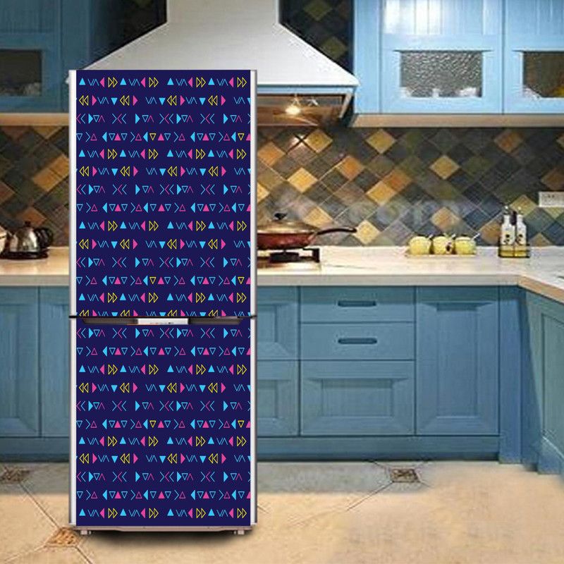 K2A Studio 60 cm memphis abstract style Self Adhesive Sticker  (Pack of 1)