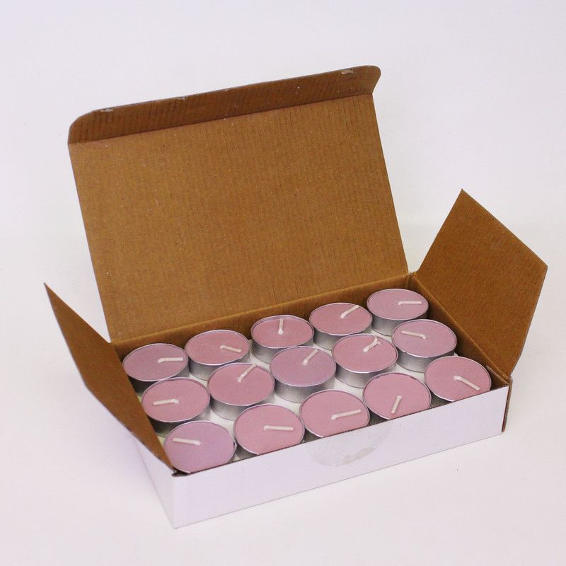 Hosley G34321ON Candle  (Pink, Pack of 30)