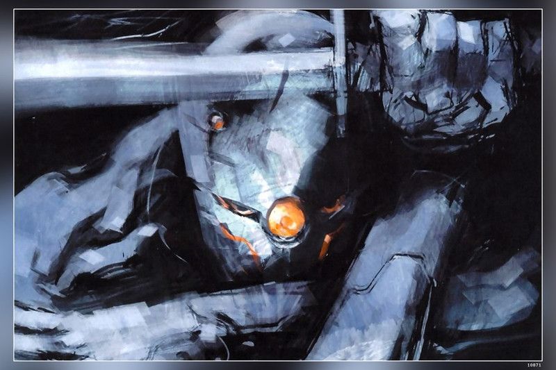 Video Games Digital Art Metal Gear Solid Gray Fox Character Matte Finish Poster Paper Print  (12 inch X 18 inch, 12 x 18 Inch Unframed)