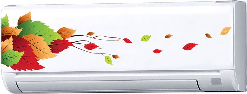 StickMe 30 cm AC Sticker Fridge Sticker Wall Sticker Split Ac Stickers Air Conditioner Sticker - Standard Size (Fit for All Models / Sizes / Brands) (Vinyl, Multicolor)- SM6032 Self Adhesive Sticker  (Pack of 1)