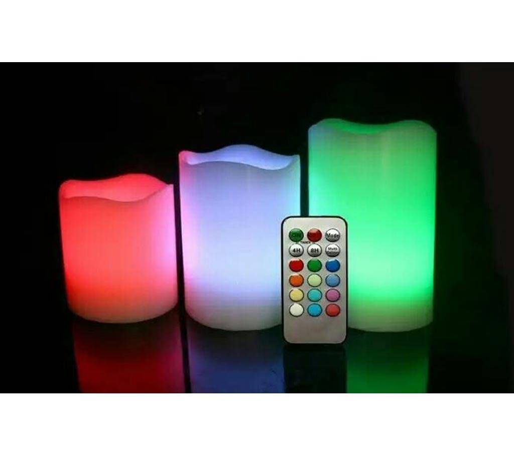 Remote Control Candle Set