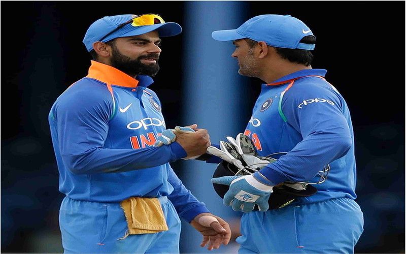 MS Dhoni Wall Poster For Room With Gloss Lamination M108 Paper Print  (12 inch X 18 inch, Rolled)
