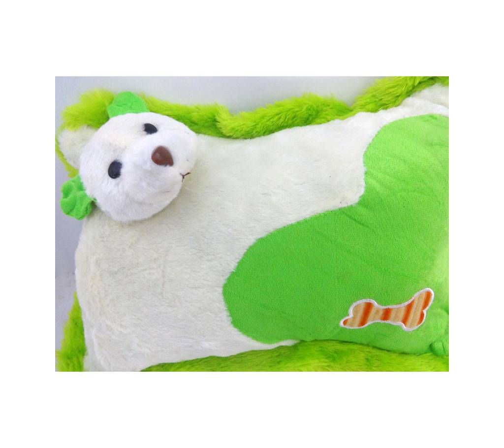 Green White Pillow
