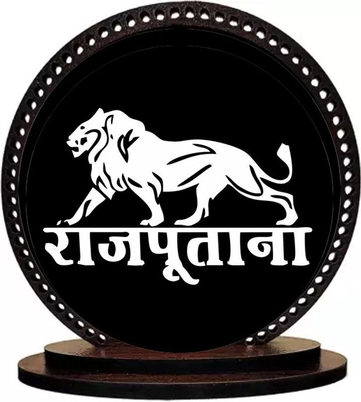 Jagdambey gifts Decorative Showpiece - 8 cm  (Wood, Multicolor)