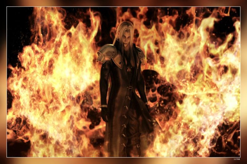 Ephiroth Wallpa Video Games Final Fantasy Hd Art Matte Finish Poster Paper Print  (12 inch X 18 inch)