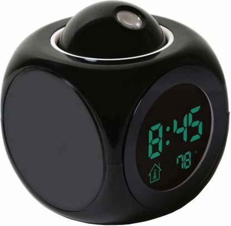 SEAHAVEN Digital Black Clock