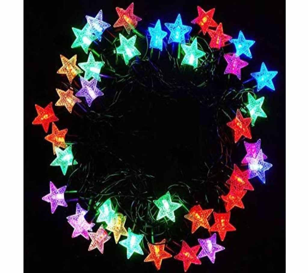 LED MULTI COLOUR STAR-28 PIECE-12 FEET